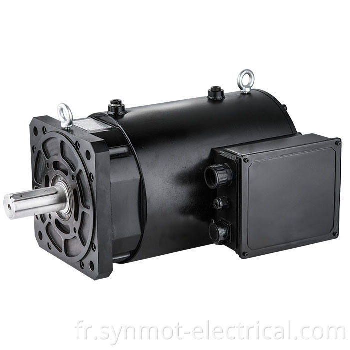 Synmot 75kw 480n.m 1500RPM Moteur AC de refroidissement liquide de refroidissement liquide